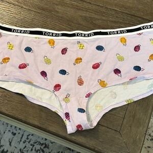 Torrid Curves Women’s Pineapple Print Bottoms - Multicolor